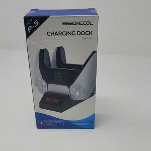 Beboncool  White Dual Controller USB Type-C Fast Charging Dock For P5 New In Box